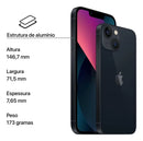 Apple iPhone 13 128GB - Meia-noite (Recondicionado)