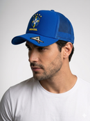 Boné Brasil Trucker Premium 2026 Unissex